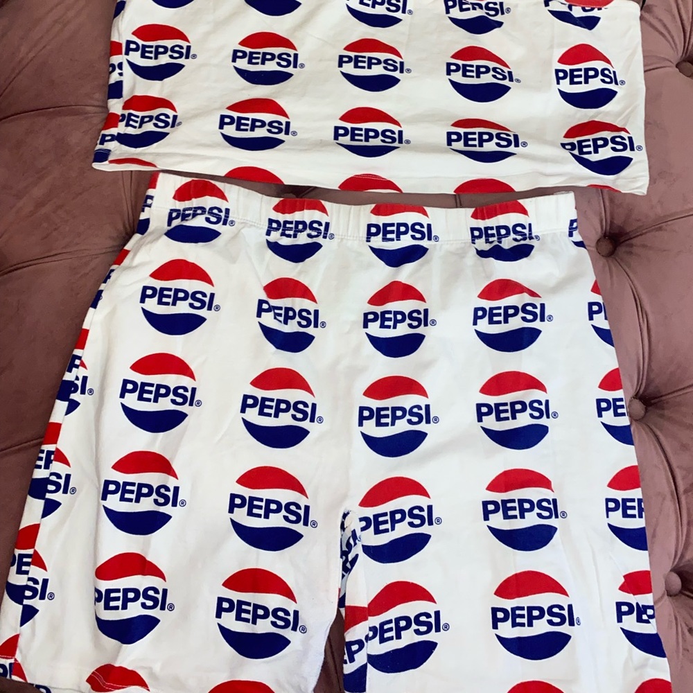 Pepsi Two Piece Outfit ♥️ SHORTS ONLY AVAILABLE